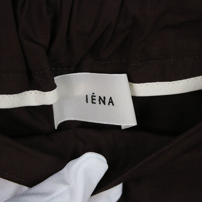 IENA | 2019春夏 |打字機塞入式簡易褲子 | 34 |布朗 |女性的