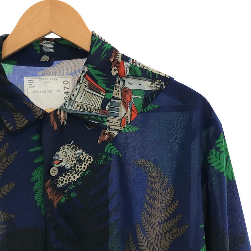 sacai / サカイ | 2021SS | Archive Print Mix Shirt アーカイブ