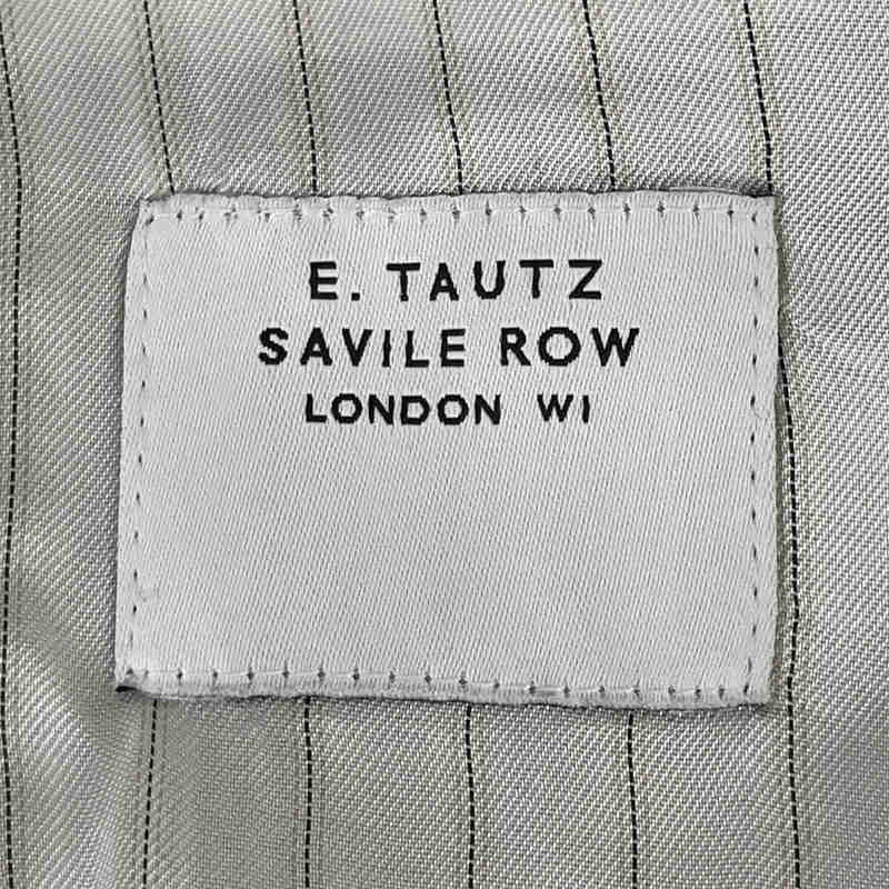 E.TAUTZ / イートウツ | SAVILE ROW サヴィル ロウ ウール チェック 1B