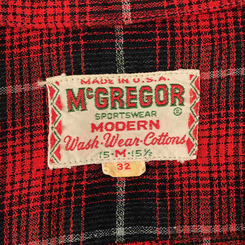 VINTAGE / ヴィンテージ古着 | 1960s | 60s McGREGOR USA製 オンブレ