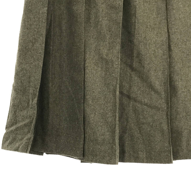 Drawer購入 タグ付き ジルサンダー  カーキ色 スカート 32サイズ素材コットン