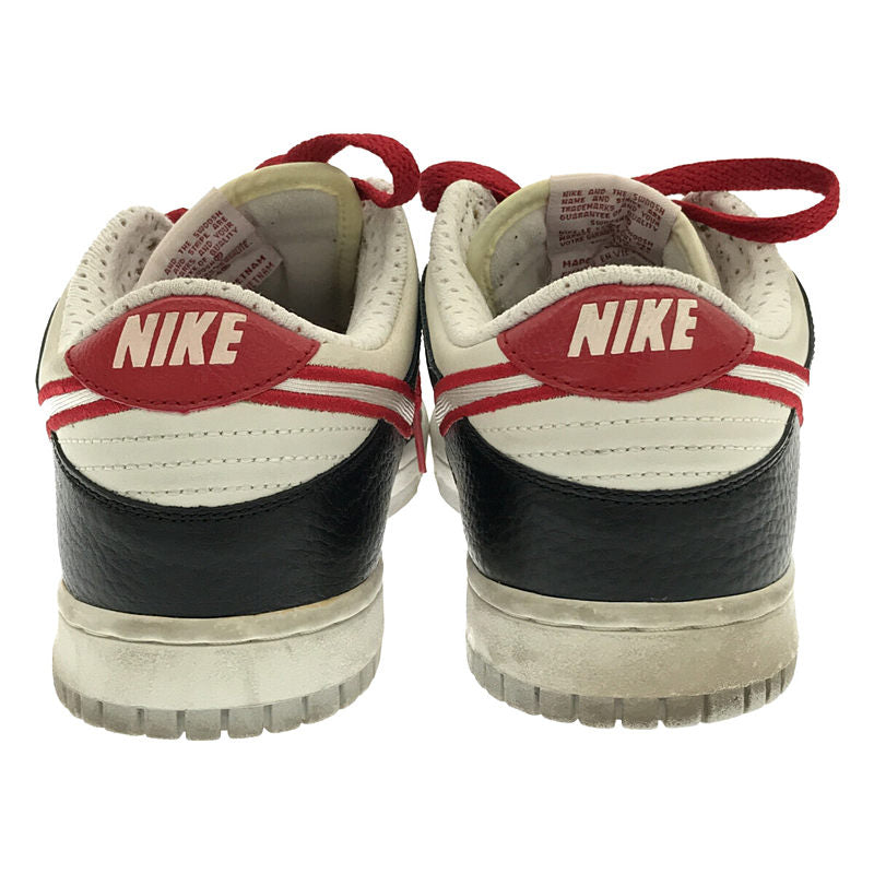 NIKE | Made in 2004 | UK JD SPORTS special order DUNK LOW low-cut sneakers | Size 26 | Red | Men's