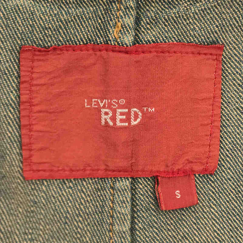 Levi's red / リーバイスレッド | DENIM WARPED JACKET チェーン付き