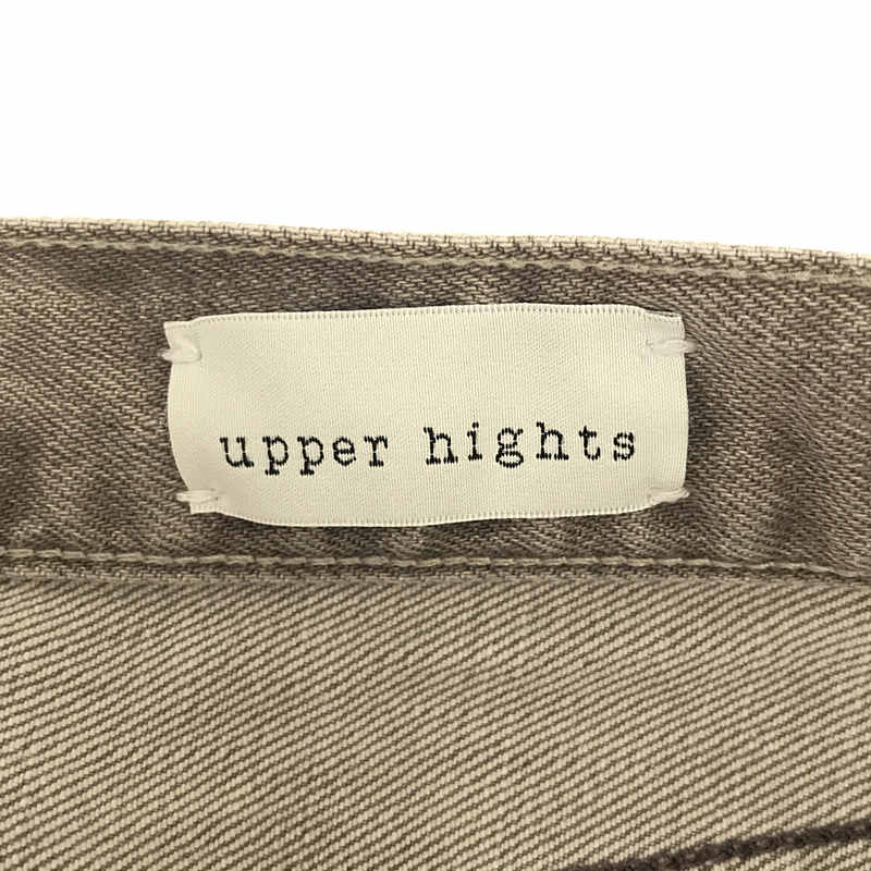 UPPER HIGHTS / 어퍼 하이츠 | 2020AW | 13G219 THE STELLA GIRL FRIEND 데미지 가공 스트레치 스키니 데님 팬츠 | 25 | 회색 | 여성