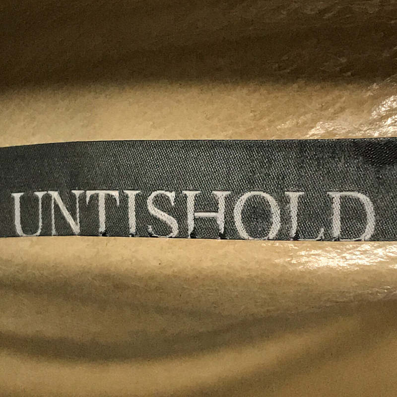 UNTISHOLD / アンチショルド | Naty -5 Leather レザー ショートブーツ | 35 | ブラック | レディース