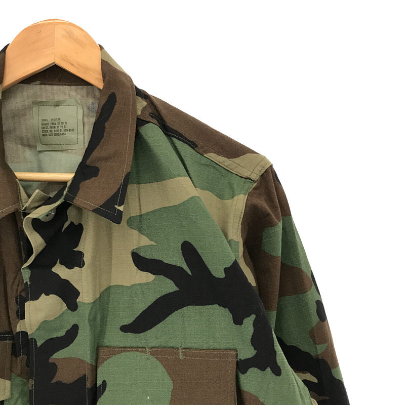 [New] VINTAGE / Vintage clothing | DEAD STOCK / Deadstock 1999 90s~ US Military BDU Woodland Camo Combat Jacket Airsoft | S | Khaki | Men's