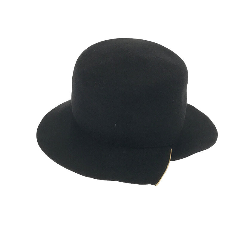 Shinonagumo / Shinonagumo | Wool felt hat | S | Black | Women's