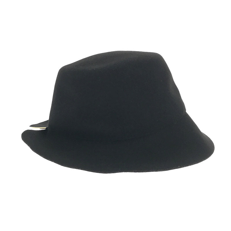 Shinonagumo / Shinonagumo | Wool felt hat | S | Black | Women's