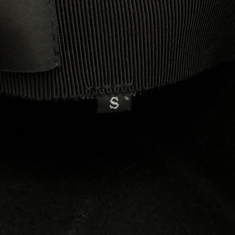 Shinonagumo / シノナグモ | ウールフェルト ハット | S | ブラック | レディース