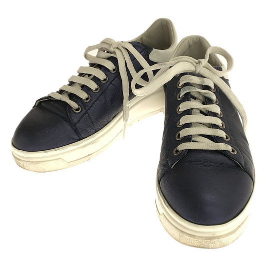 EMPORIO ARMANI | Low-cut platform sneakers | Size 36 | Navy | Women's