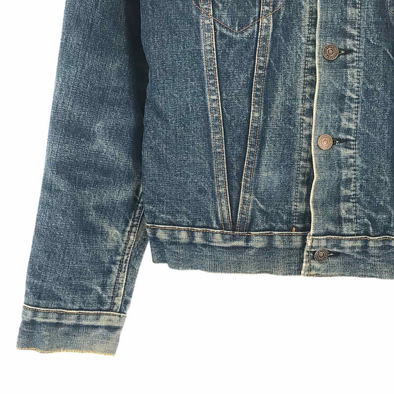 LEVI'S / リーバイス | 1960s～ 70505-0317 BIG E 刻印521 Vintage Denim Jacket ブランケット付き ヴィンテージ 濃紺 デニム トラッカー ジャケット | ‐ | インディゴ | メンズ