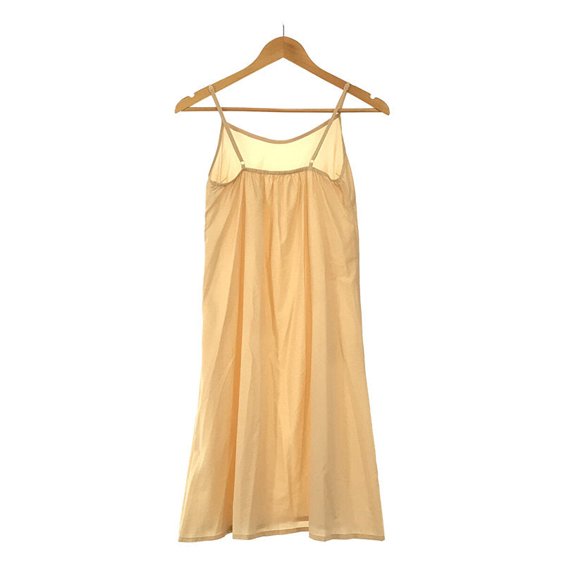 【美品】  eimy istoire / エイミーイストワール | 2021SS | ロング シアーフレアラインシャツワンピース キャミソールペチコート付き | F | ピンク | レディース