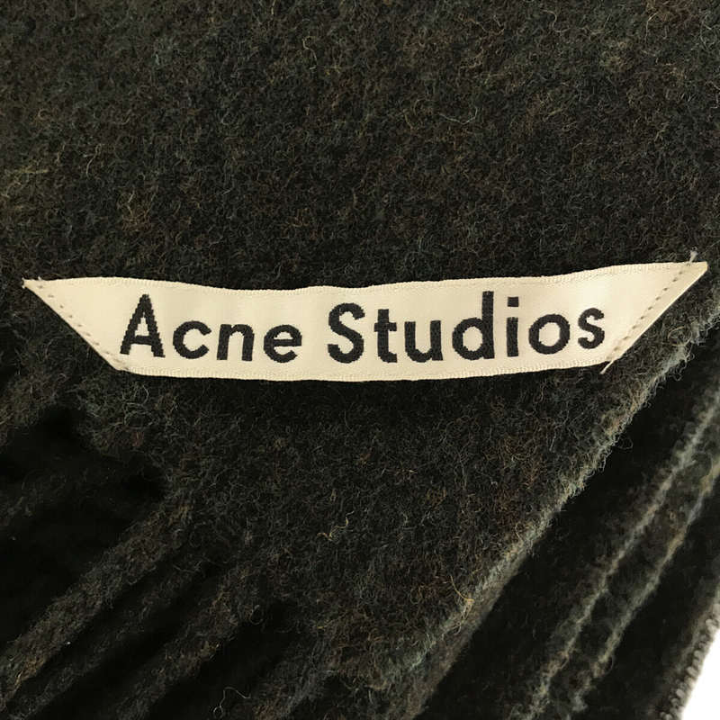 Acne Studios / アクネ ストゥディオズ | ウール 大判 マフラー