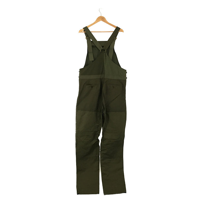 【美品】  NEAT / ニート | テントクロス オーバーオール | L | オリーブ | メンズ