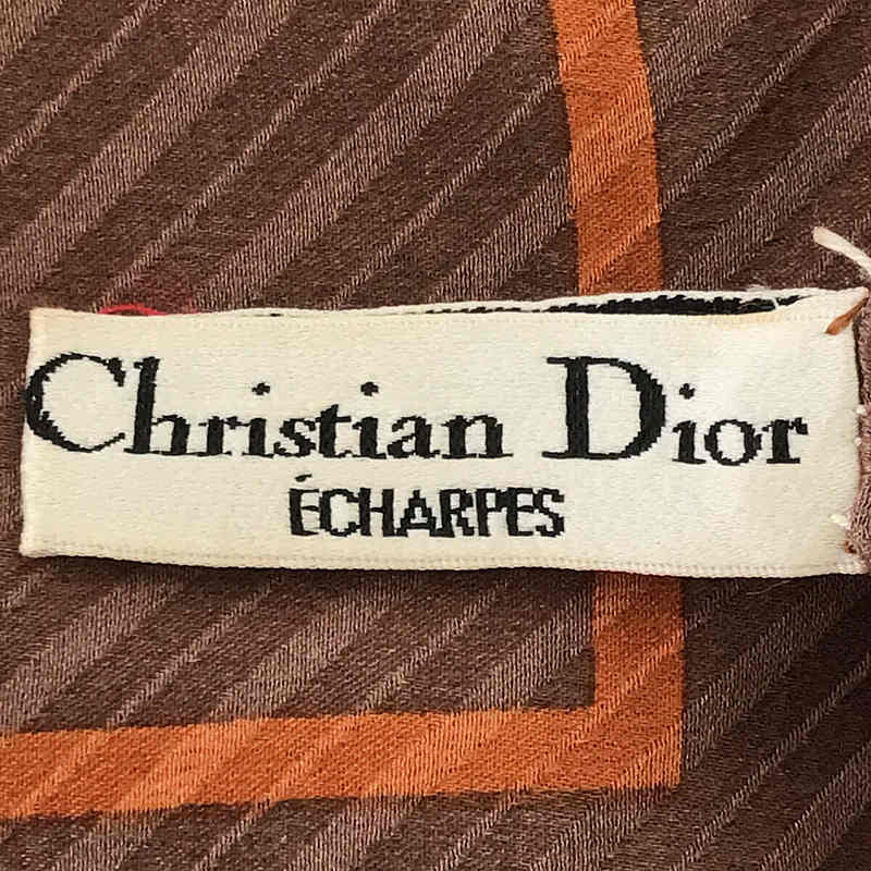 Christian Dior CHARPES シルクスカーフ