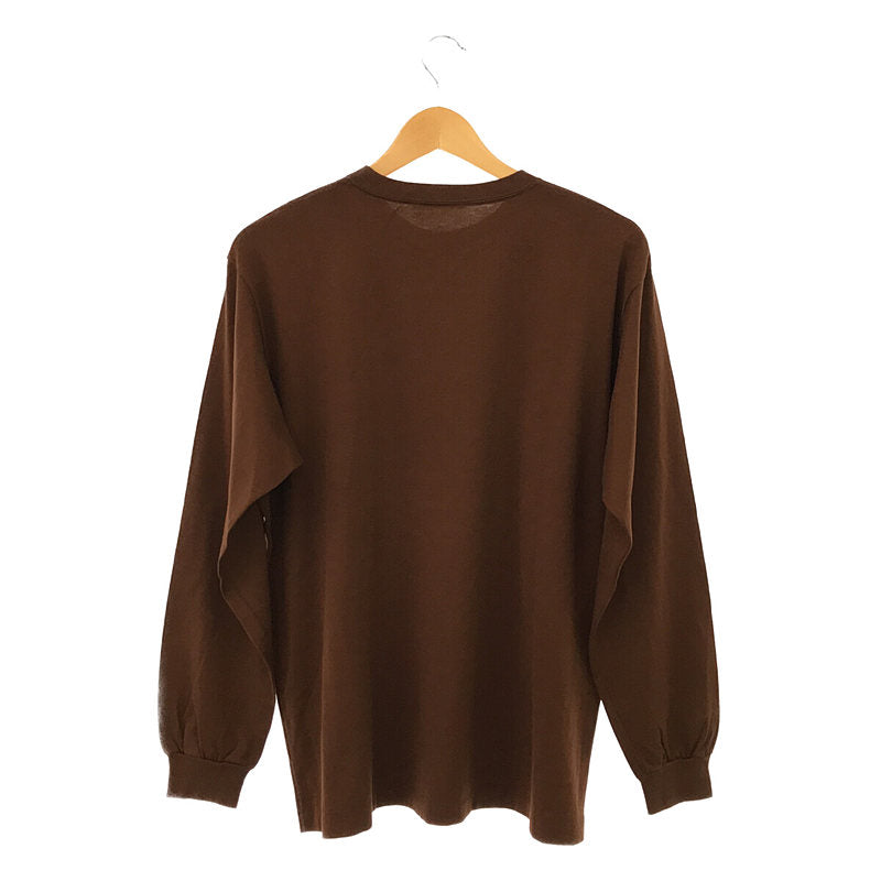 AURALEE / オーラリー | 2020AW | LUSTER PLAITING LONG SLEEVE TEE