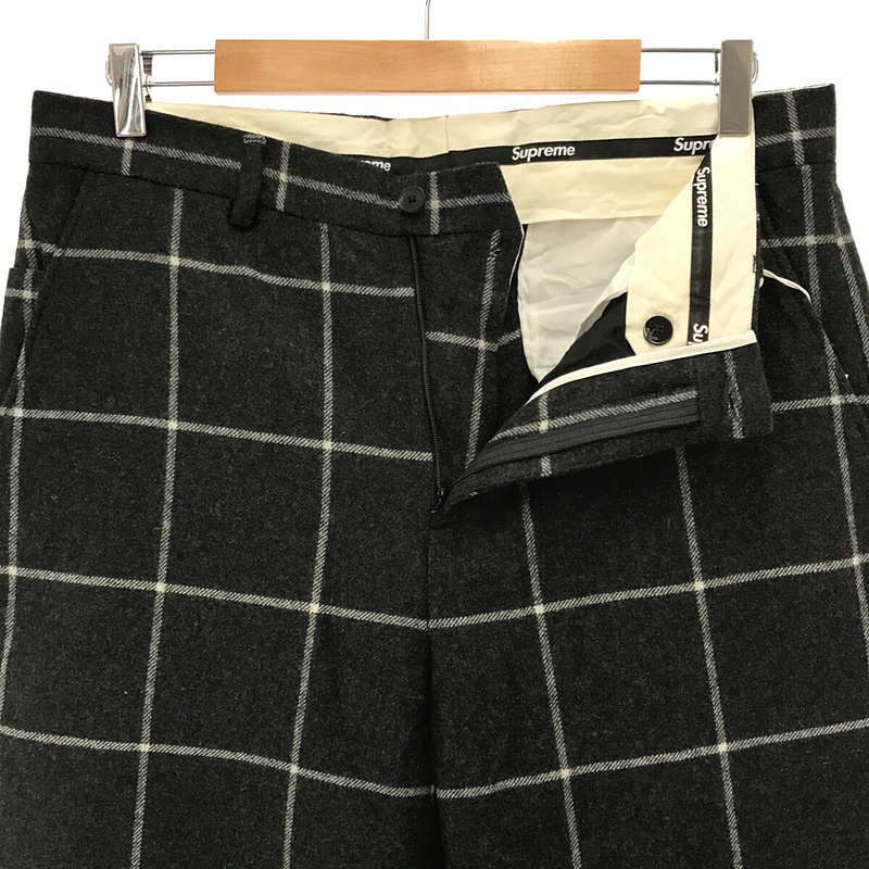 SUPREME / シュプリーム | 2022FW Windowpane Wool Trouser ウィンドウ