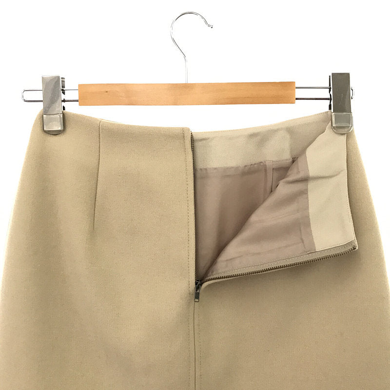 なし生地の厚さ【新品タグ付】IENA メルトン台形スカート サイズ34