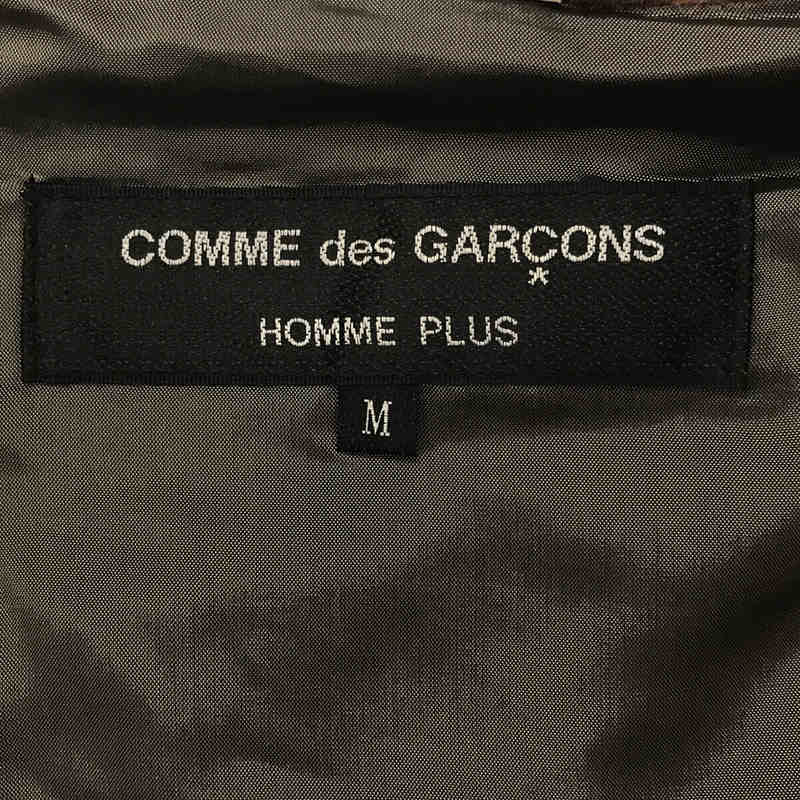COMME des GARCONS HOMME PLUS / コムデギャルソンオムプリュス | 2013AW | ツリーオブユース キャメル チェック  ロングジャケット | M | ベージュ | メンズ