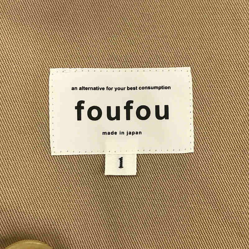 foufou / フーフー | La Rotonde '19 トレンチコート | 1 | – KLD