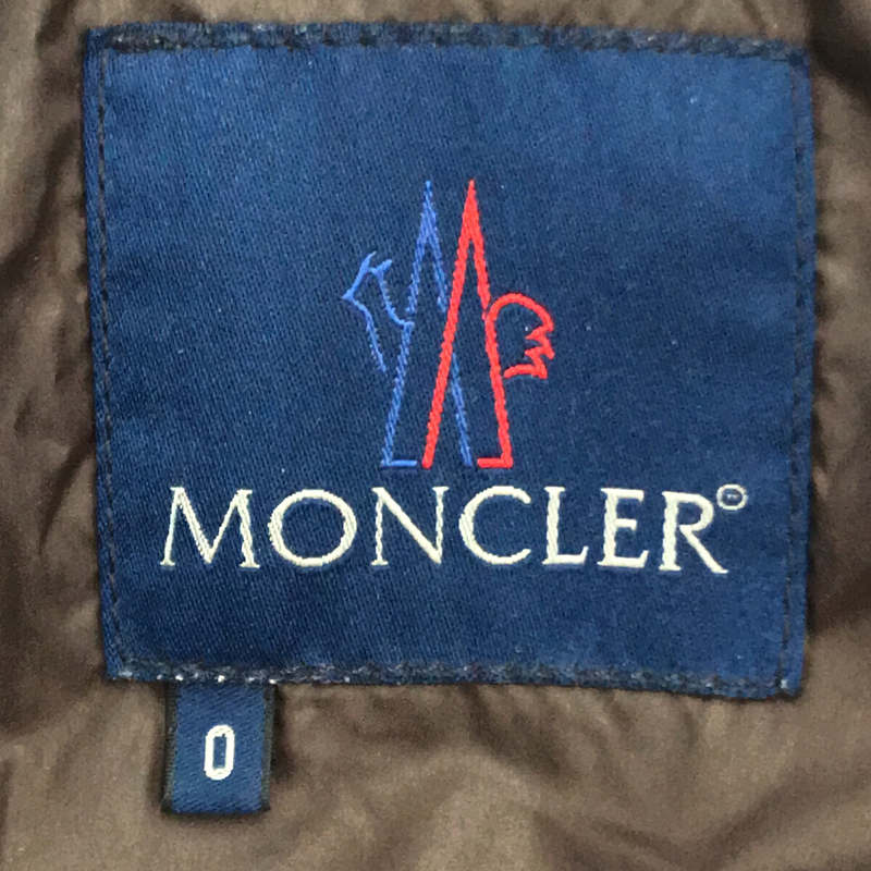 MONCLER / モンクレール | フランス製 青タグ コーデュロイ ジップ