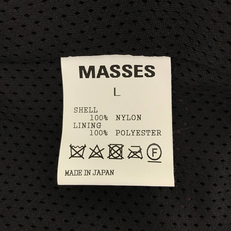 MASSES / マシス | NYLON JKT EXECUTION S ナイロンジャケット | L | – KLD