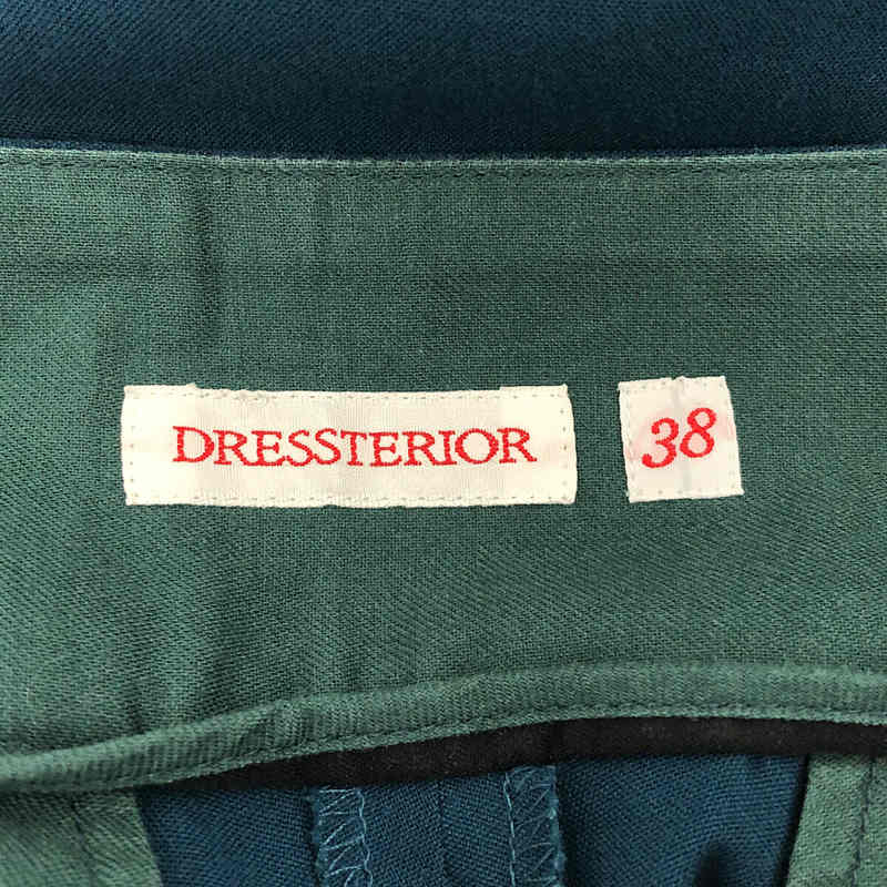 【美品】  DRESSTERIOR / ドレステリア | フレンチコールパンツ | 38 | ブルー | レディース