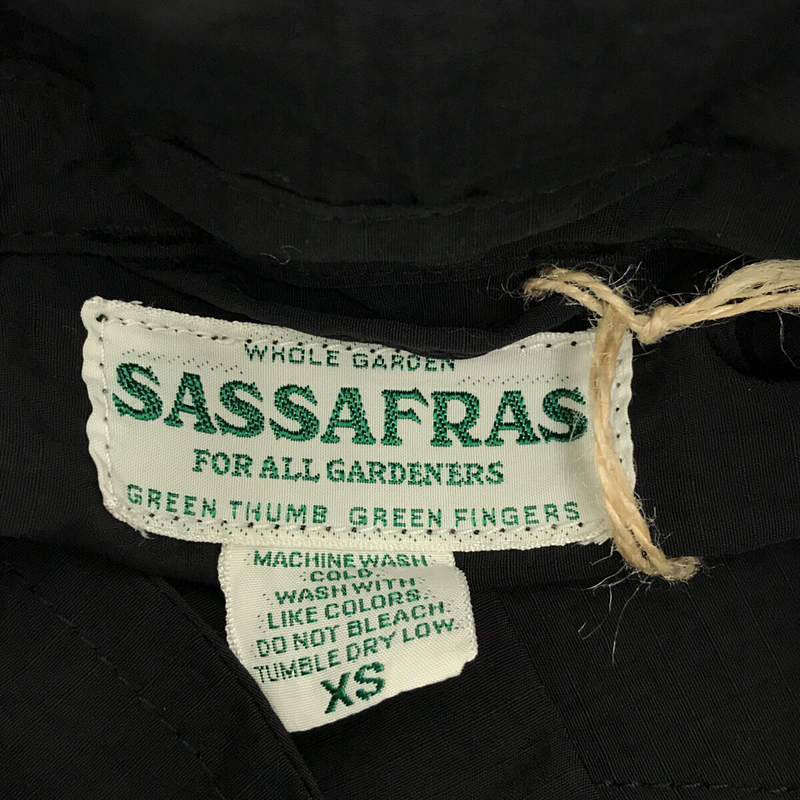 SASSAFRAS / ササフラス | 2021SS | DIGS CREW JACKET - Nylon Ripstop