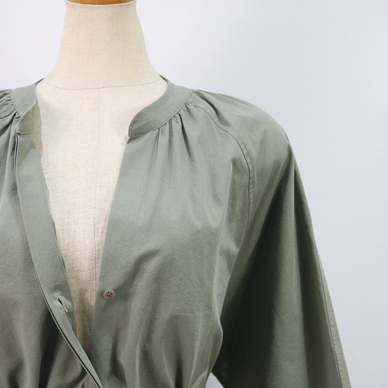 EMIN＆PAUL / エミンアンドポール | 2020SS | IENA取扱 ドレスコート | 36 | カーキ | レディース