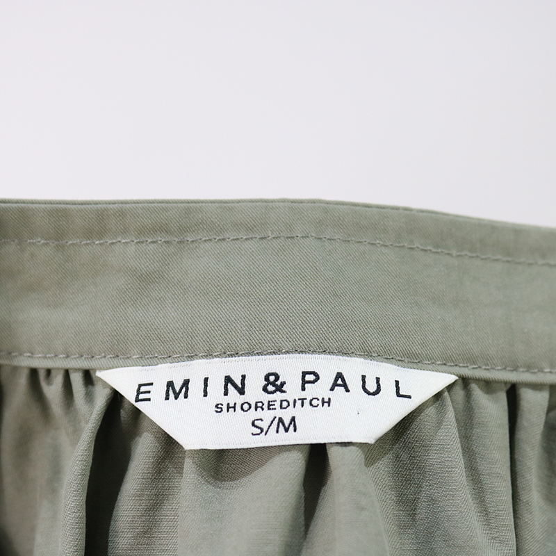 EMIN＆PAUL / エミンアンドポール | 2020SS | IENA取扱 ドレスコート | 36 | カーキ | レディース