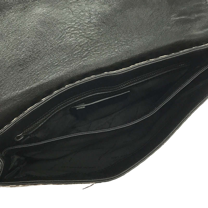 DEREKLAM / デレクラム | ハラコ ショルダーバッグ | マルチカラー | レディース