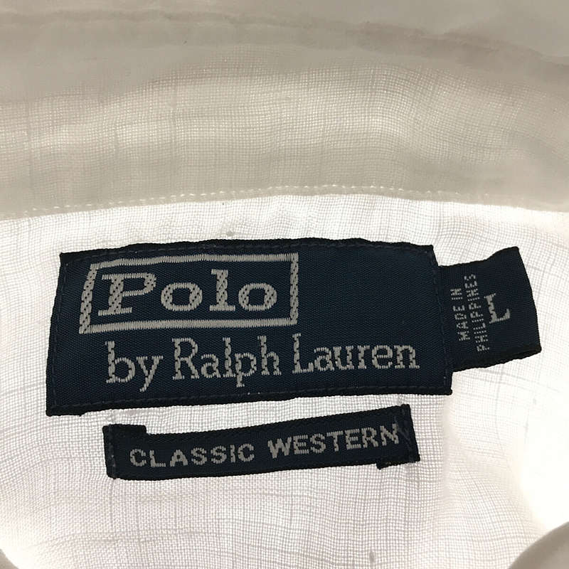 POLO RALPH LAUREN / ポロラルフローレン | ビッグシルエット リネン