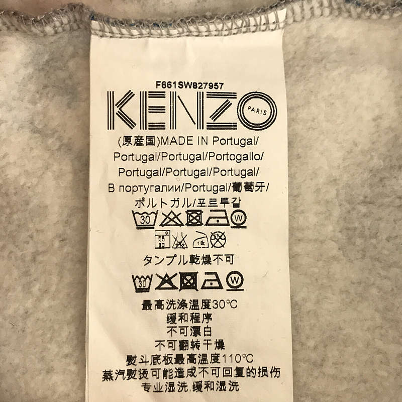KENZO / ケンゾー | 裏起毛 花プリント スウェット プルオーバー | M