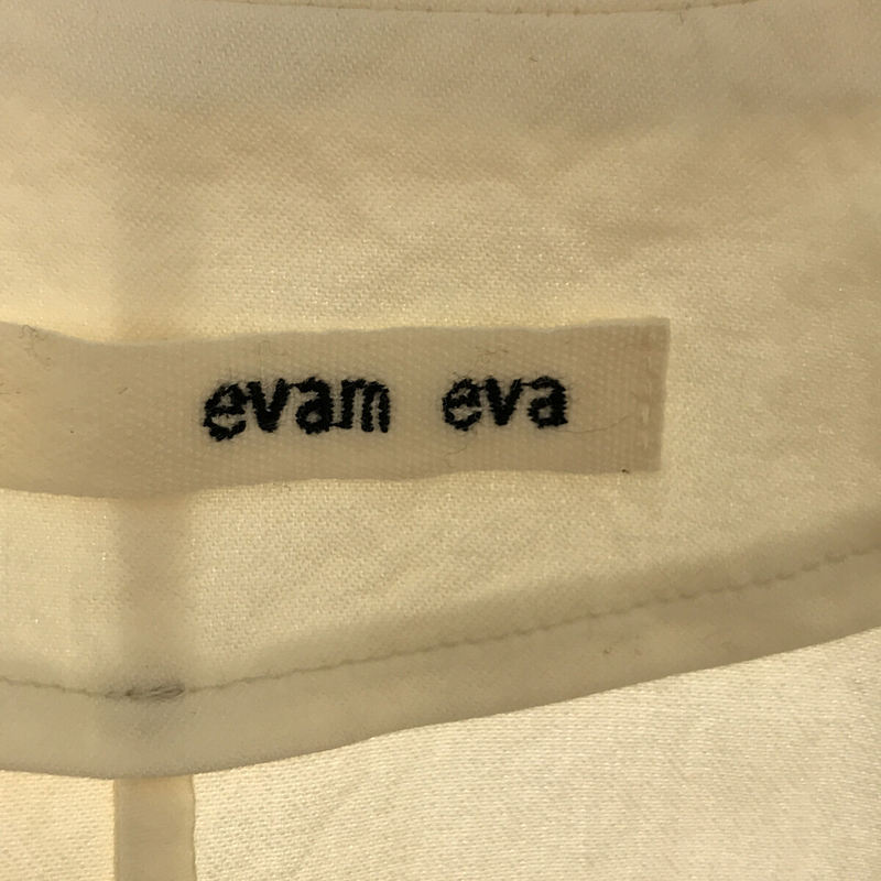 evam eva / エヴァムエヴァ | cotton paper long jacket コットン