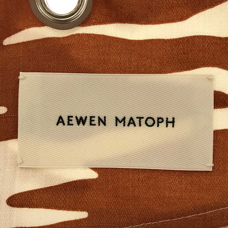 AEWEN MATOPH イウエンマトフ ワンピース -(M位) 茶なし開閉