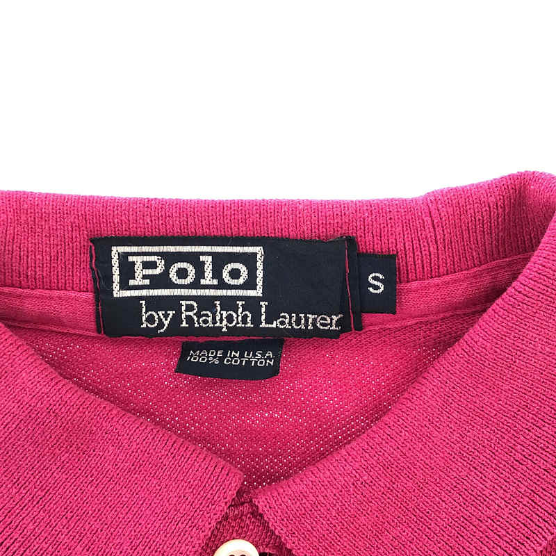 POLO RALPH LAUREN / ポロラルフローレン | USA製 ポロシャツ | S | – KLD