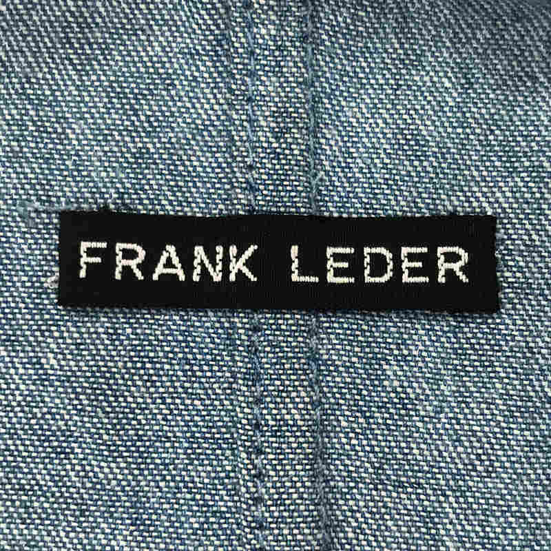 FRANK LEDER / フランクリーダー | ウォッシュドデニム シャツ