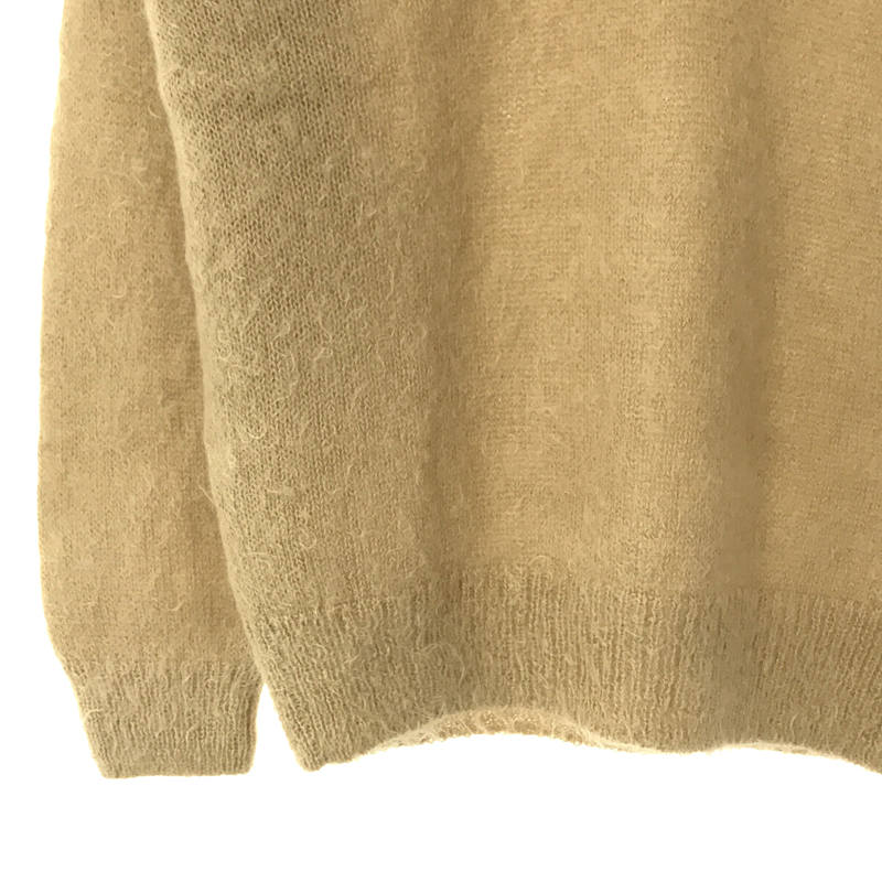 AURALEE / オーラリー | 2021AW | BRUSHED SUPER KID MOHAIR KNIT V-NECK P/O モヘヤニット  セーター | 0 |