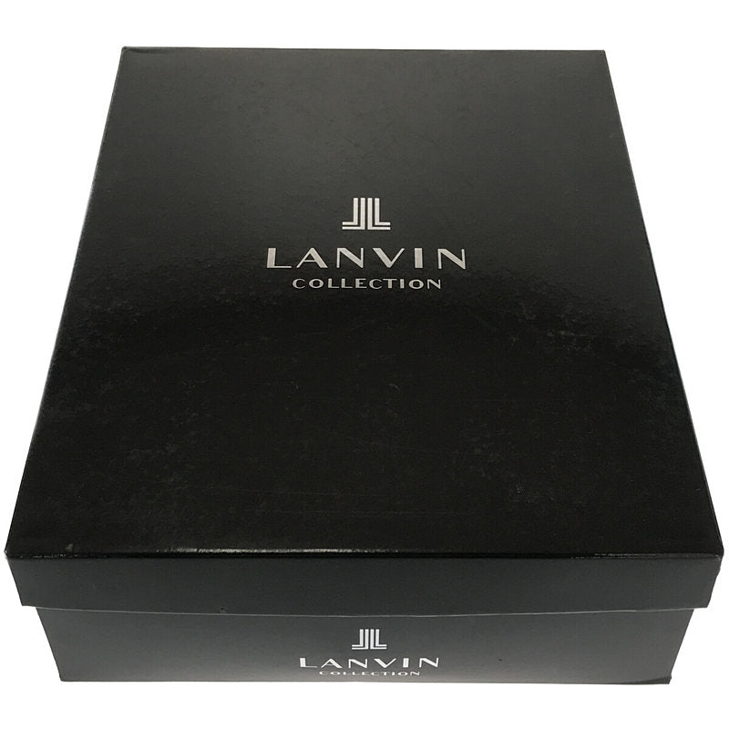 [New] LANVIN | Glitter wedge sandals with box | Size 23 | Gold | Women's