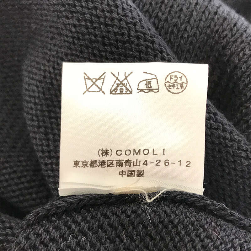 COMOLI / コモリ | 7G コットン ボートネック ニット | 2 | – KLD