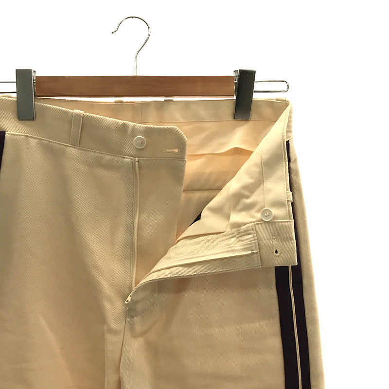 UNUSED / アンユーズド | line pants キャバリーツイル サイドライン パンツ | 1 |