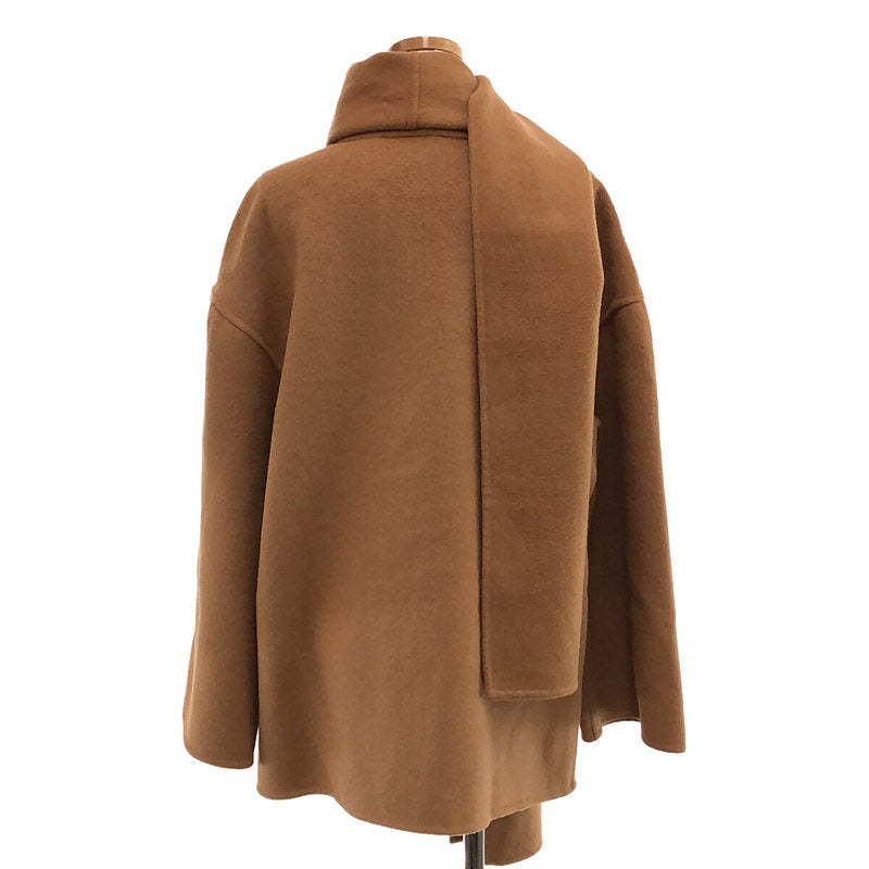 【美品】  TOTEME / トーテム | Embroidered scarf jacket スカーフ ジャケット | 34 | ベージュ | レディース