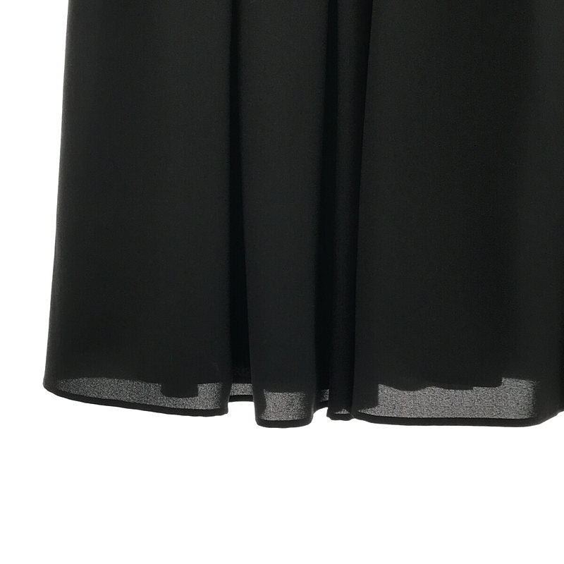 【美品】  M-PREMIER / エムプレミエ | ノースリーブワンピース | 38 | ブラック | レディース