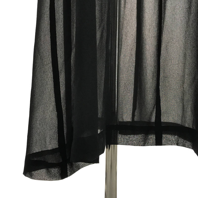 robe de chambre COMME des GARCONS / ローブドシャンブルコムデギャルソン | AD2001 ポリエステル シアー  ジャンパー スカート ワンピース | M |