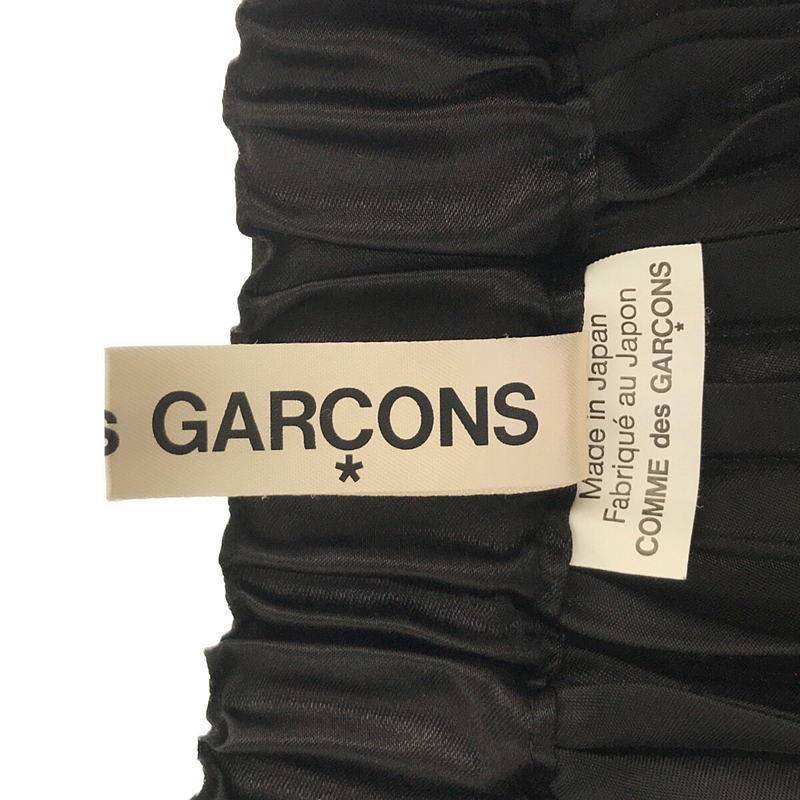 【美品】 COMME des GARCONS / コムデギャルソン | 2017AW/AD2017 | The Future of  Silhouette / シルエットの未来 プリーツ スカート | XS | ブラック | レディース
