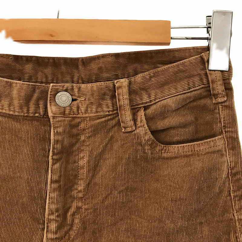 Deuxieme Classe / ドゥーズィエムクラス | 2020AW | ストレッチ コーデュロイ クロップド ブーツカット パンツ | 38 | ベージュ | レディース