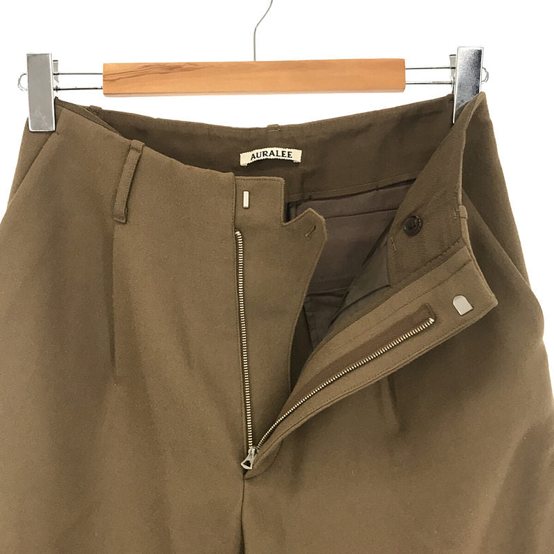 TopChaAURALEE オーラリー LIGHT MELTON WIDE SLACKS 4