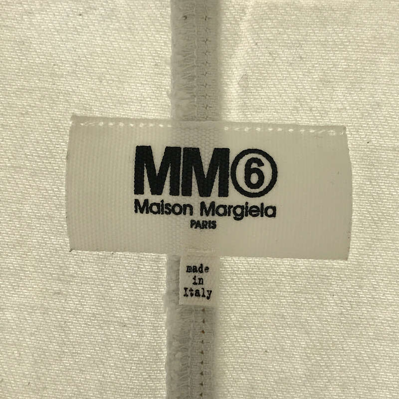 MM6 Maison Margiela / エムエムシックスメゾンマルジェラ | 2017SS | ロウウォッシュドデニムドレス | 38 | ホワイト系 | レディース