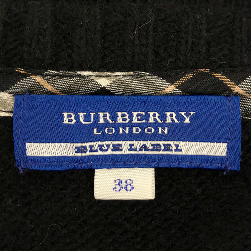 Burberry BLUE LABEL バーバリー ブルーレーベル ケーブル ニット-