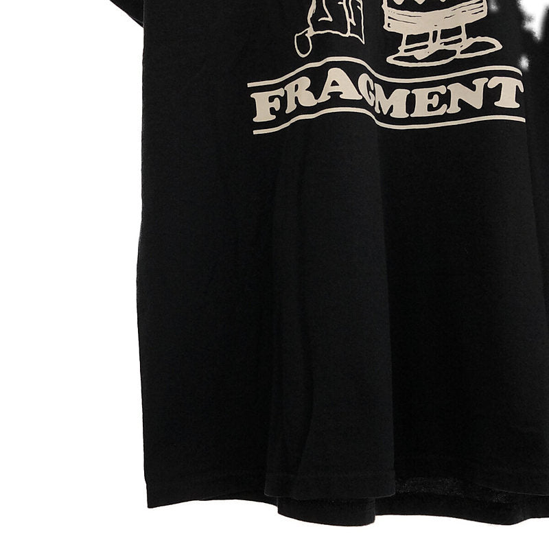 FRAGMENT DESIGN / フラグメントデザイン | x PEANUTS TEE スヌーピー 両面プリント Tシャツ | L |